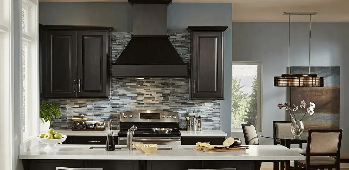 Kitchen cabinet painting and refinishing in a modern kitchen in Ogden, UT